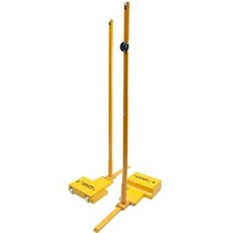 배드민턴코트 네트 지주대 이동식 높이조절 가능, 옐로우-BP8 80kg