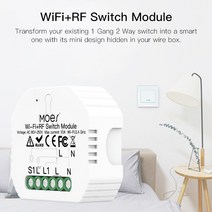 MOES 스마트 ZigBee WiFi 스위치 모듈 조광기 커튼 라이프 앱 원격 제어 Alexa Google 홈 음성, 04 WiFi 1 Gang Dimmer