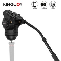 DSLR삼각대볼헤드 지미집 미니삼각대 KINGJOY 비디오 유체 유압 파, 1.VT3550