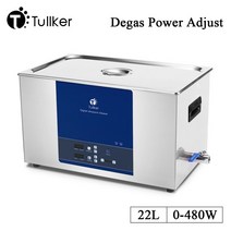 자동차 금속 몰드 예비 부품 DPF 필터 탈지기 기계 30L 10L 3L Tullker 초음파 클리너 디가스 전력 조절 가능, 22.22L - EU, 22.22L  EU