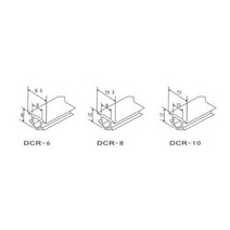 EU 알루미늄 프로파일 소프트 슬롯 커버 CNC용 패널 홀더 C빔 기계용 플랫 씰 1m 20 30 4045 시리즈 6mm 8mm 10mm, green, 1개