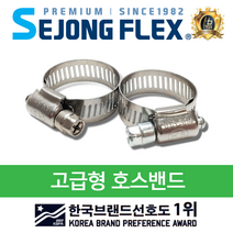 세종플렉스 국산 호스 밴드 올스텐 산업 농업용호스밴드 가정용호스밴드 분무기호스, 올스텐) 미니밴드 특대 6~25mm, 1개
