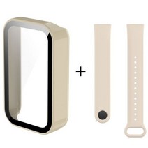 레드미 스마트 밴드 프로 스트랩 워치밴드 실리콘 스포츠 손목 충격방지 액정 보호 커버 1 Set, 옵션.01 SET 1