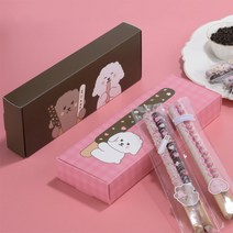 모카몽 롱 빼빼로 만들기 DIY 세트 선물 포장 재료, 모카몽세트, 1개