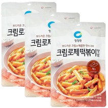 일루몬트 청정원 크림 로제 떡볶이 양념 140g, 5팩