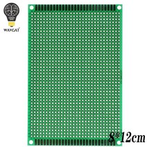전자회로 키트 책 홍릉 퍼스트북 로호사 양면 프로토타입 DIY 범용 인쇄 회로 PCB 보드 아두이노용 프로토, 07 8X12CM