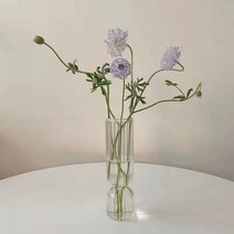 블러싱브라이드 심플 샴페인 화병, 투명 2개 1세트