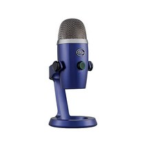 크리에이터용 로지텍 PC용 Blue Yeti Nano USB 마이크 팟캐스트 게임 스트리밍 스튜디오 컴퓨터 마이크 - 블랙아웃, Vivid Blue_Microphone