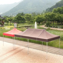 브랜드없음 프리미엄천막 3X6 함마톤 32mm골조 천막 야외 행사용천막 옥상, 선택완료, P천막 3X6 /화이트