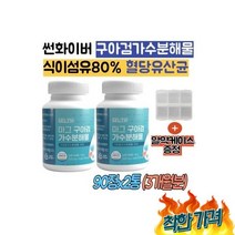 고함량 구아검가수분해물 썬화이버 혈당 2통 구아콩 식이섬유 락토바실러스 플란타럼 사균체, 고함량 구아검가수분해물 썬화이버 혈당유산균 2통 구아콩