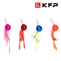 KFP 유동식 타이라바 70g /1+1할인행사/참돔 선상낚시 스커트 헤드, 핑크