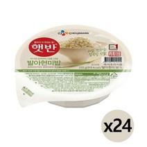 CJ제일제당 햇반 발아현미밥 즉석밥 210g x 24개 2016752