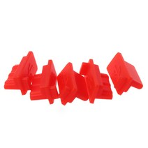 5PCS USB 충전 먼지 커버 캡 여성 잭 인터페이스 용 랩톱 컴퓨터, 빨간색