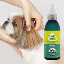 헬로우닥터펫 강아지 고양이 귀세정제 눈물지우개 150ml 대용량, 귀세정제+눈물지우개