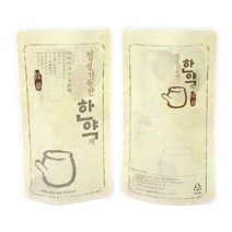 한약봉지 스탠딩파우치 정성한약 100매