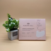 블랑두부 누본팩 누본셀 하이드로겔 콜라겐 넥 마스크팩