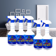 유니크앤몰 산도깨비 초강력 다목적 세척제 찌든때 세제 레몬향 다용도 세정제, 5개, 600ml