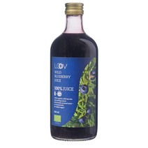 LOOV Wild Blueberry Juice 루브 와일드 블루베리 무가당 100% 주스 (500ml)