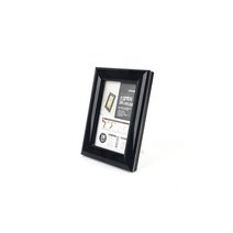 스냅사진 테이블 책상 스탠드 개폐식 미니 액자 3R 검정-3R