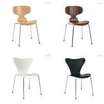 Arne Jacobsen Ant chair 아르네 야콥센 앤트 세븐 체어 개미 카페 의자, 1, 원목