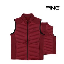 핑골프남성 플리스소재 구스다운 스윙 베스트 P11293JV911_WN, 100, WN