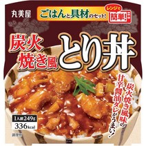 텐동 연어덮밥만들기 덮밥맛집 일본식덮밥 마루미야 레인지로 간단! 숯불구이풍 닭고기 덮밥 포함 249g×6개, 상품선택, 6개, 249g