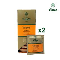 아일레스 티 비타오렌지 25개입 2세트 과일차 티백 Eilles TEA