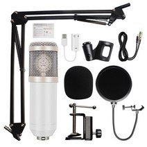 새로운 전문 bm 800 콘덴서 마이크 3.5Mm 유선 Bm-800 노래방 가라오케 KTV, 협력사, 8