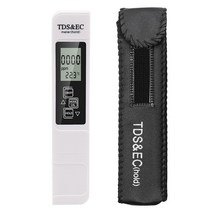 전문 3 in 1 ph 테스터 water ph meter tds ec temperature meter digital lcd water testing pen 순도 필터 수질, 주도하는 흰색
