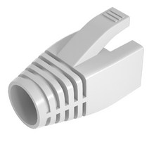 10/20/50Pcs RJ45 모자 고양이 7 T 부츠 칼집 보호 슬리브 Cat6a Cat7 네트워크 이더넷 케이블 커넥터 커버, 50pcs, 08 White
