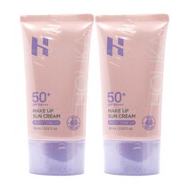 홀리카 메이크업 선크림 60ml+60ml 톤업