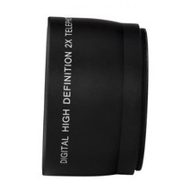 dslr 렌즈 커버 2.0x 52mm 망원 망원 렌즈 배율 52mm canon sony, 소니미놀타