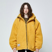 팬콧 양털 후드 파카(YELLOW)_PPTZIPJ01UY1