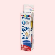 [천삼백케이] [낭만문구소] 까리오까 템페라 5색 25ml SET 어린이물감 슈퍼워셔블기능, 단품