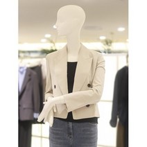 [AK분당점] [ZOOC] 레터링 소매 더블 크롭 자켓 (Z221MSF006)