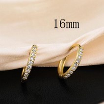 은귀걸이 925 실버 순은 링귀걸이 원터치 진주 아내 입학 선물 여친 대행사 신혼부부 기념일 취직 생일 귀걸이 졸업 말발굽