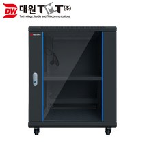 대원 DW-H750B 블랙 허브랙 (H750×D600×W600/15U)
