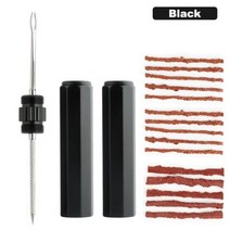 더준유통 스쿠터 자전거 튜브리스 타이어 펑크 키트 오토바이 수리 도구 스트라이프 야외 액세서리 개, TOL178BK+China