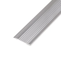 알루미늄 무광 데코 평자 논슬립 재료분리대(3mm) 2.4M _철물 몰딩 마루몰딩 바닥타일 타일마감 마감재 꼼꼼이 코너비드 ㄱ자