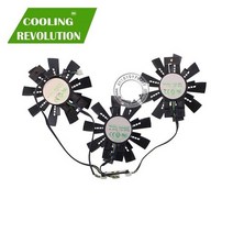 ZOTAC GTX980Ti AMP EXTREME 그래픽 카드 냉각 팬용 새 원본 GA92S2U DC12V 0.46A, 3PCS-SET