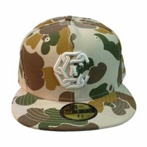 가방팝 크룩스앤캐슬 Fitted Cap-New Camo TAN