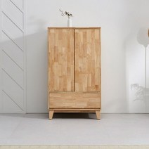 네츄럴 원목 1단 서랍 옷장 행거 수납 정리함 가구 mh4475*98593547Ln, 네츄럴 1단서랍옷장, 본상품선택