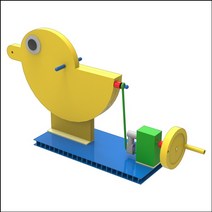 오토마타 모이 쪼는 병아리 1인용