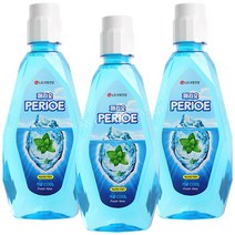 페리오 가글액 쿨링민트 760ml 가그린, 3개