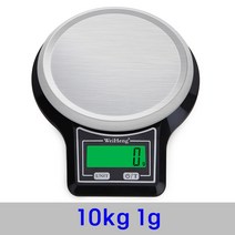 WEIHENG 디지털 고정밀도 주방저울 5kg 0.1g /전자저울10kg 1g, WH-B22 10kg 1g