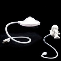 LED 무드등 우주선 우주인 자라바 USB 고정 방식, 우주선LED무드등
