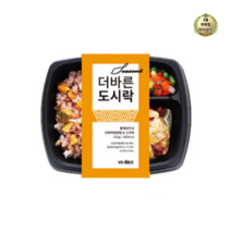 더바른 도시락 훈제오리&단호박&영양밥&고구마 6팩/간편 건강식, 6개