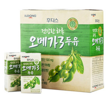 일동후디스 건강한 하루 오메가3 두유, 96개, 190ml