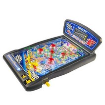 핀볼 게임기 신기한 머신 LED 라이트 스트레스해소 어른장난감 성인 보드 게임, 모드 A 블루
