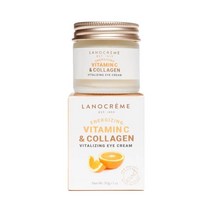 뉴질랜드 라노크림 Lanocreme Eye Cream 에너자이징 비타민C & 콜라겐 아이 크림 30g, 3팩